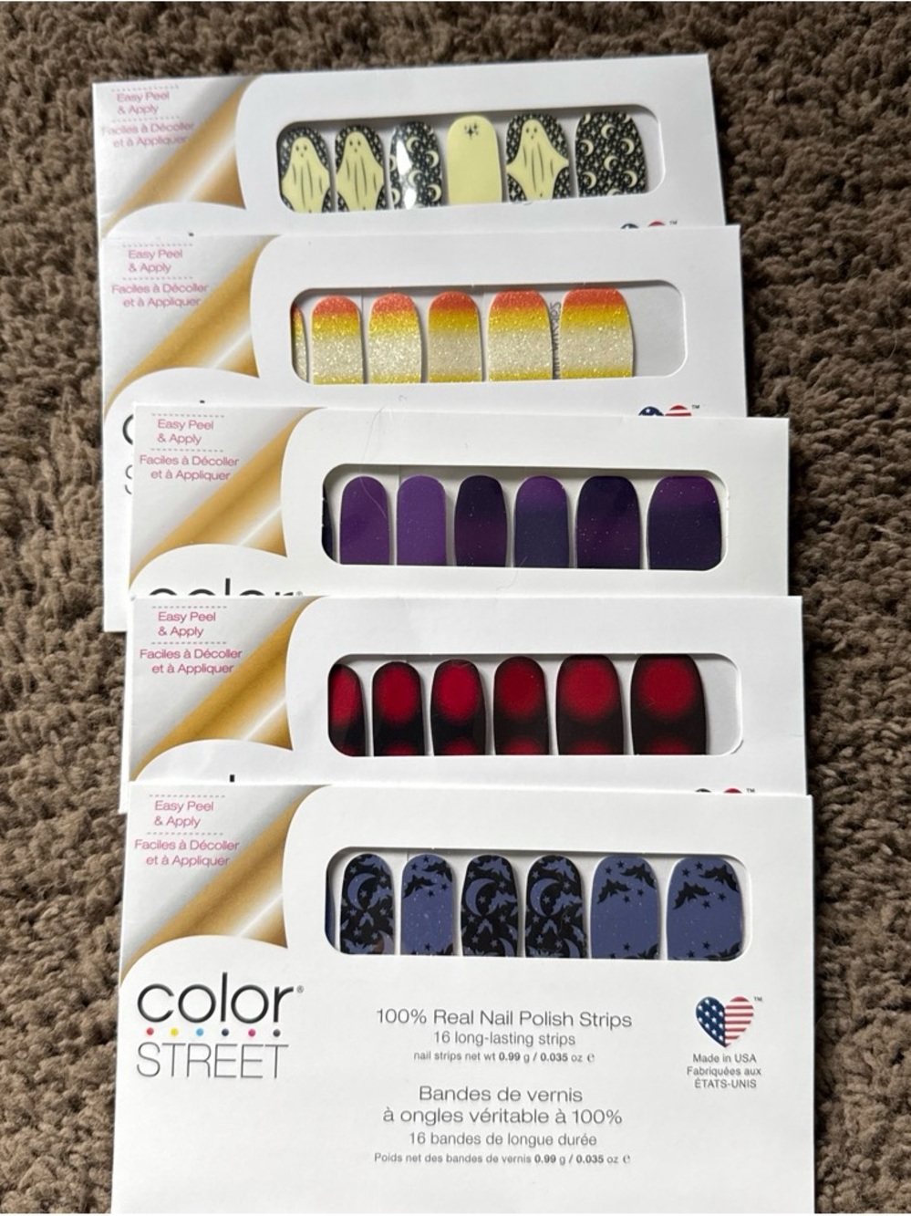 Halloween Colorstreet Sets